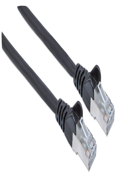 Intellinet nätverkspatchkabel Cat6A 30m svart - 318846