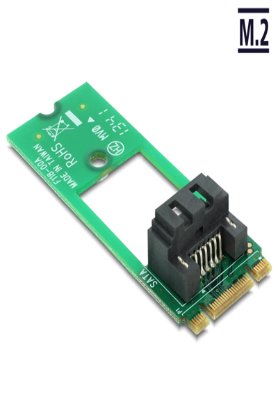 Delock-adapter M.2 NGFF > SATA 7-stift - 62517