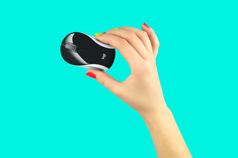 Logitech M187 - Mus - optisk - 910-002731