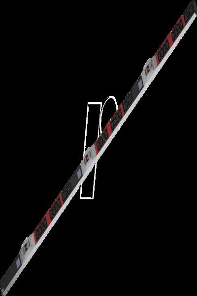 Bachmann BlueNet BN0500 - Metered - Black - Grey - Red - LCD - 30 AC outlet(s) - C13 coupler - C19 coupler - 3 m