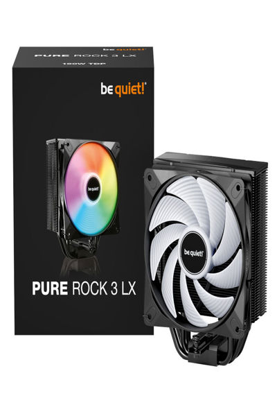 Be Quiet! CPU-kÃƒÂ¼hler Pure Rock 3 LX - Processor cooler - 31.2 dB - BK040