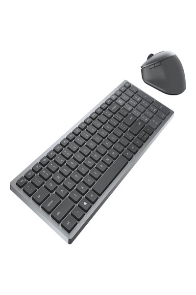 Dell Multi-Device KM7120W keyboard and mouse set - KM7120W-GY-BEL