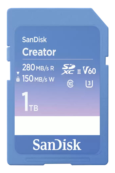 SanDisk Creator - Flash-Speicherkarte - SDSDXEP-1T00-GNCIS