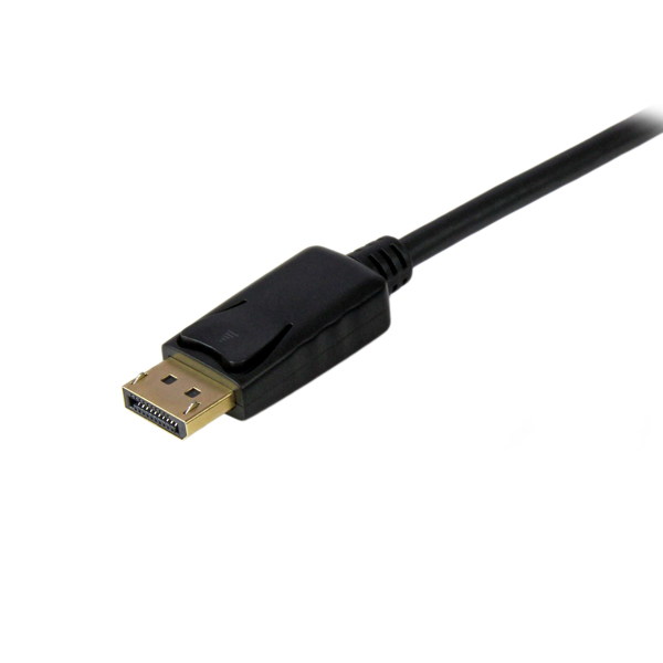StarTech 15ft DisplayPort to VGA Adapter Cable DP to VGA Black - DisplayPort Cable - HD-15 (W) to DisplayPort (M) - 4.57 m - Snapped - Black - DP2VGAMM15B