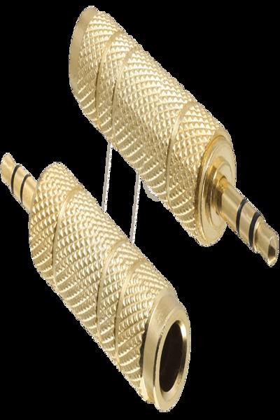 Delock Ljudadapter - mini-phone stereo 3,5 mm hane till stereo hona - 65360