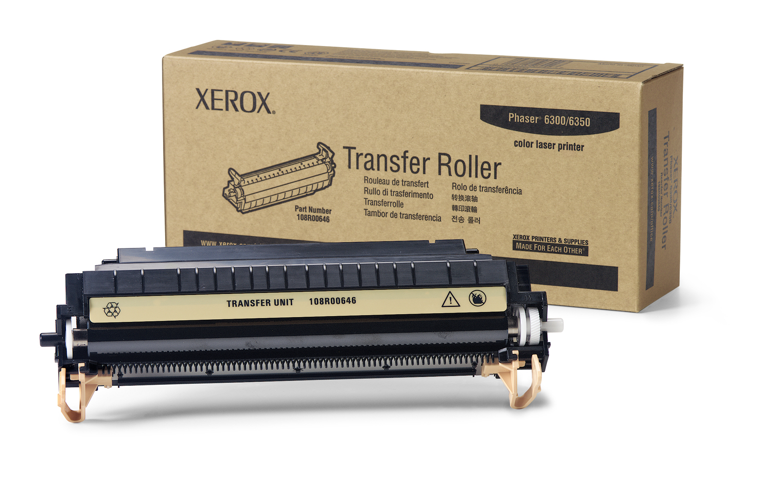 Rouleau de transfert Xerox 35 000 pages pour Phaser 6300/6350/6360