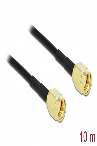 Delock Antenna cable - RP-SMA plug to RP-SMA plug - 90475