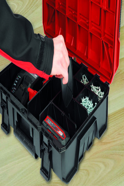 Einhell E-Case SF - Noir - Rouge - Polypropylène (PP) - 447 mm - 130 mm