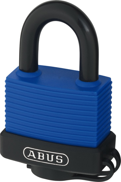 ABUS Security-Center ABUS 70IB/50 - Conventional padlock - Key lock - Black - Blue - Brass - Brass - U-shaped