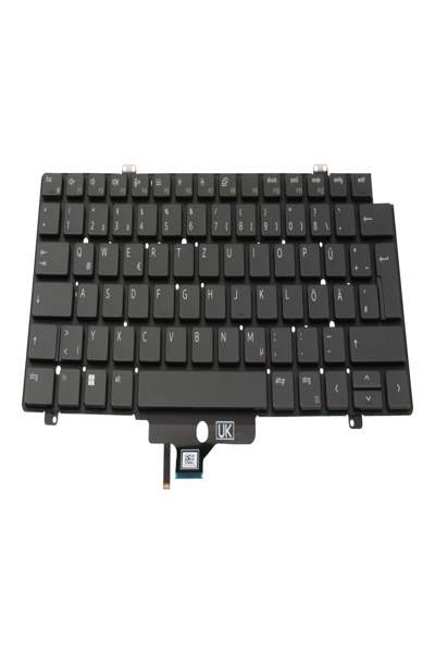 Dell 102-20F76LHE11 Tastatur DE deutsch schwarz/schwarz mit Backlight - Keyboard