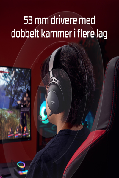 KINGSTON HYPERX CLOUD ALPHA 2 WL GAMING HEADSET - AJ5C7AA