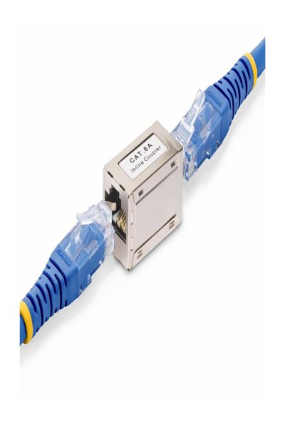 StarTech.com Skärmad RJ45-koppling, Inline Cat6a-koppling, F/F - IN-CAT6A-COUPLER-S1