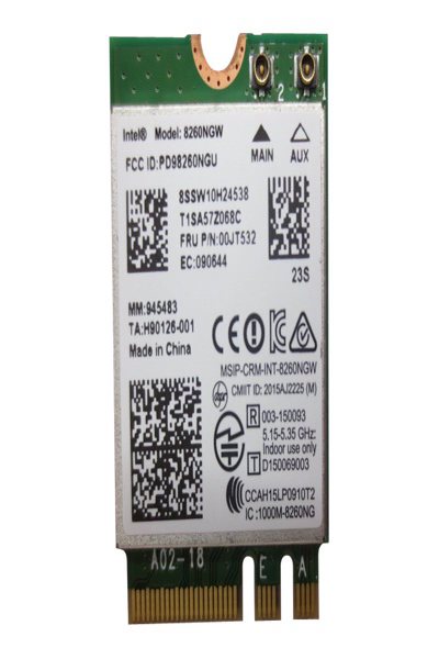 Lenovo nätverksadapter - M.2-kort - 00JT532