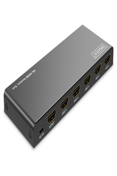 DIGITUS 4K HDMI Switch, 5x1 - DS-55332