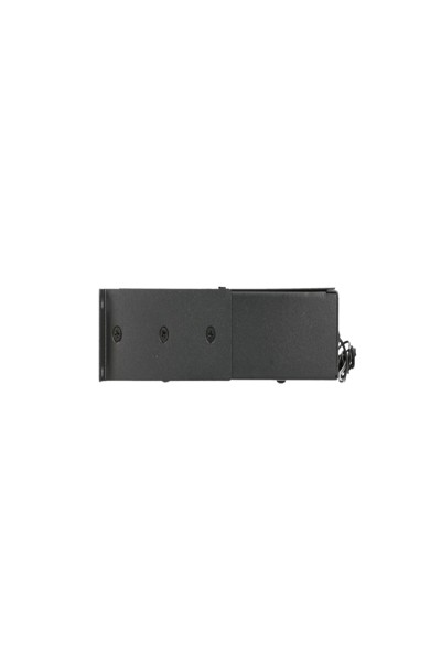 Extralink 1U 19" fan panel with 2 fans and thermostat - EX.19089