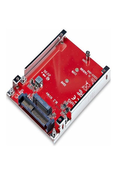 StarTech.com M.2 to U.3 Adapter, For M.2 NVMe SSDs, PCIe M.2 Drive to 2.5inch U.3 (SFF-TA-1001) Host Adapter/Converter, TAA Compliant - 1M25-U3-M2-ADAPTER