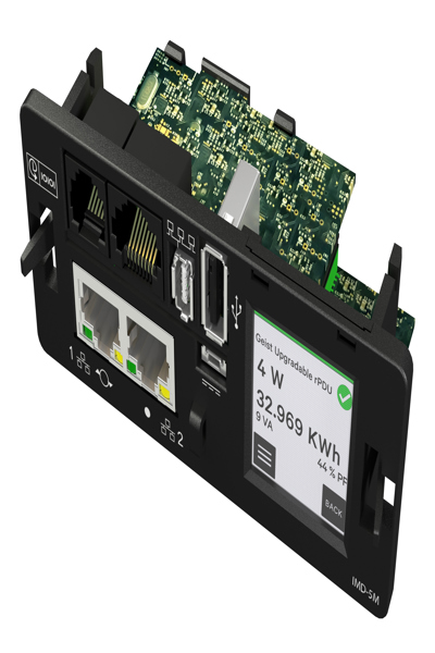 Vertiv AUU3E1R5-06CF17-2C20C20A900-D, Övervakad, 1U, Enfas, Horisontell, Svart, 6 AC-uttag - VA7U21A0