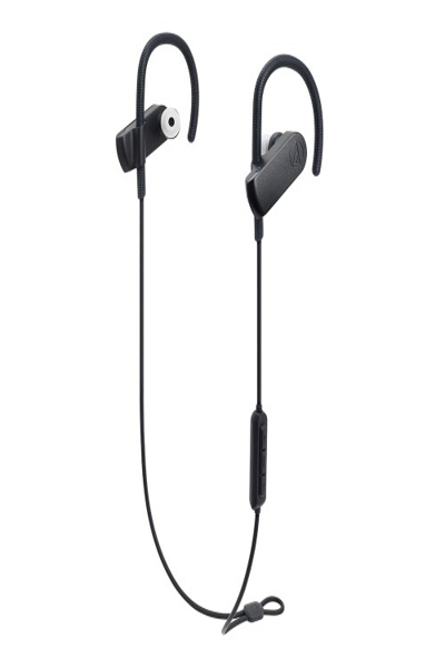 Audio-Technica ATH-SPORT70BTBK (Black) - Headset - Ear-hook - Black - Binaural - Waterproof - Wireless