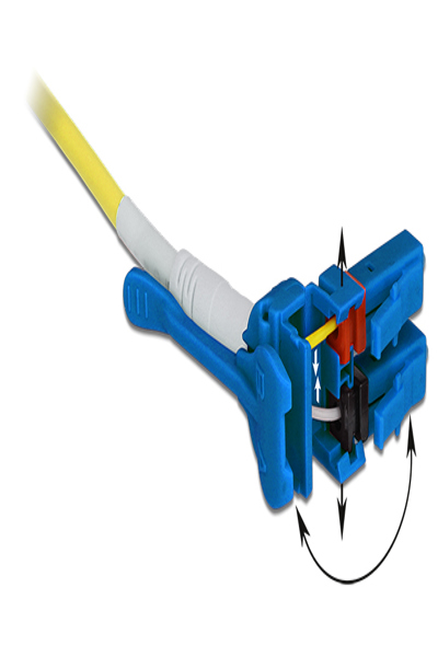 Delock Nätverkskabel - LC single-mode (hane) till LC single-mode (hane) - 85086