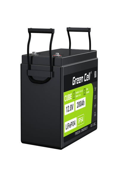 Green Cell CUBE LiFePO4 Special Battery 12.8V 200Ah - GC-LFPGC12V200AH