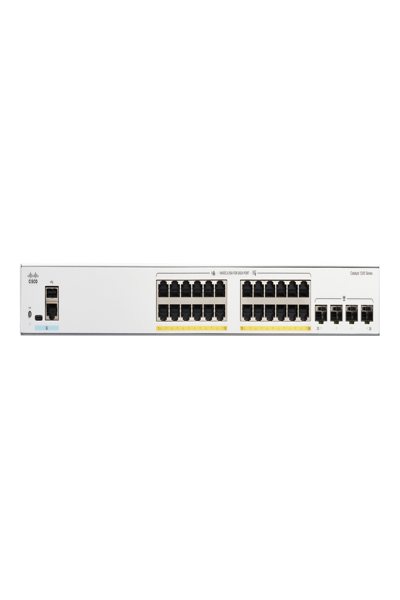 Cisco Catalyst switch C1200-24FP-4G 24xGbE 4xSFP 24xPoE+ 375W - REFRESH - Switch - 1 Gbps