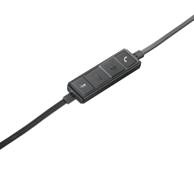 Logitech USB Hörlurar Mono H650e - 981-000514