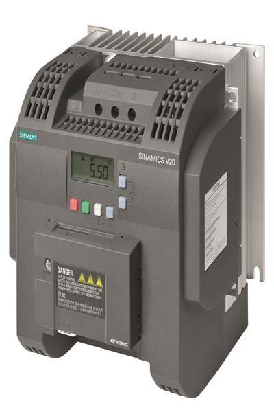 Siemens 6SL3216-5BE17-5CV0 Sinamics V20 Converter 3-phase