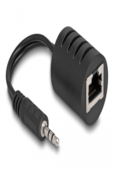 Delock Audio adaptor - RJ-45 female to mini jack male - 87858