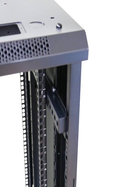 Rack mural noir Extralink 22U 600 x 800