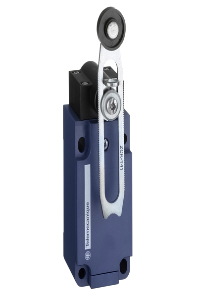Schneider Electric, interrupteur de position IP65 XCKS141H29 - Câble - Thermoplastique - IP67 - IK05 - Noir - Bleu - Gris - CSA UL CCC IEC 60947-5-1 UL 508 EN 60947-5-1 EN 60204-1 CSA C22.2 No 14 IEC 60204-1 CENELEC EN 50041