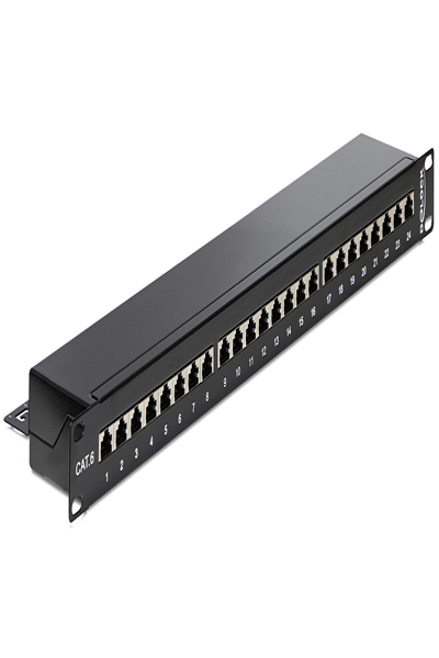 Delock Patchpanel - CAT 6 - RJ-45 X 24 - 43298