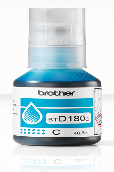 Brother Tintenflasche BTD-180C Cyan Original Ink Cartridge - BTD180C