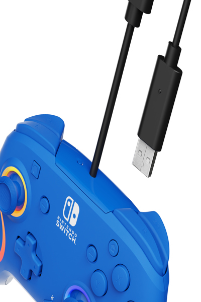 PDP Afterglow Wave Gamepad Nintendo Switch OLED Wired Multicolour - 500-237-BL
