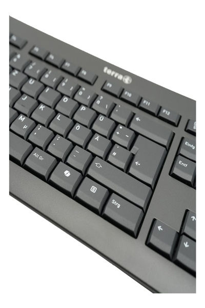 TERRA 1500 Corded USB QWERTZ Keyboard