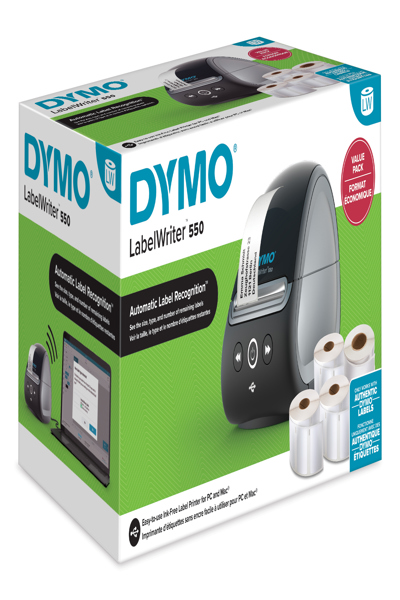 Dymo LabelWriter 550 Value Pack - Label Printer - Label Printer - 2147591