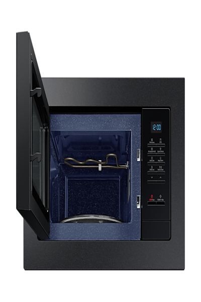 Samsung MQ7000A, Built-in, Grill microwave, 23 L, 800 W, Buttons, Black - MG23A7013CB