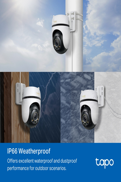 TP-LINK Tapo C530WS Pan/Tilt Security Wi-Fi Cam - Network Camera - TAPO C530WS