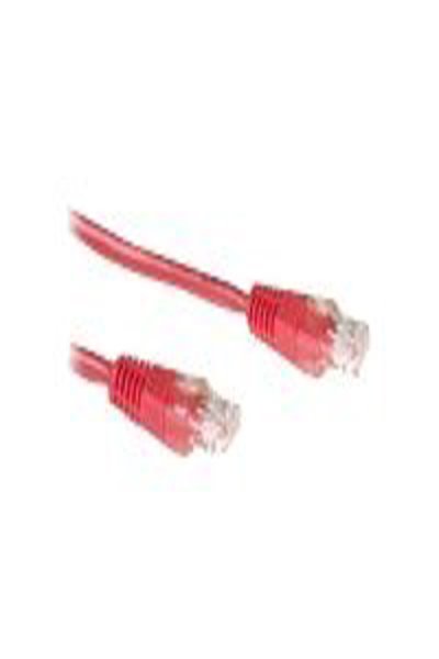 ACT Red 10 meter U/UTP CAT6 patch cable with RJ45 connectors - 10 m - Cat6 - Red