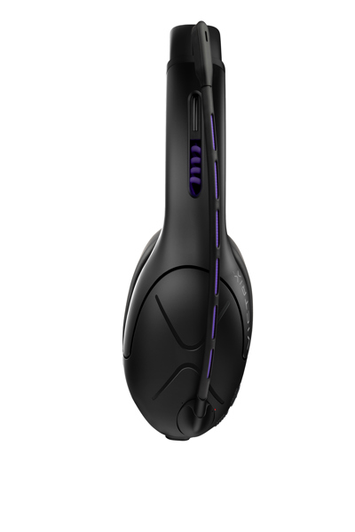 PDP Victrix Gambit Wireless Gaming Headset - Wired & Wireless - 20 - 20000 Hz - Gaming - 301 g - Headset - Black - Purple - 052-003-EU