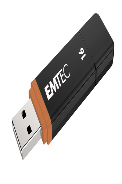 EMTEC USB-Stick 16 GB USB 2.0 10er Pack Color Mix retail - Flash-Speicher - unsortiert - ECMMD16GK102P10