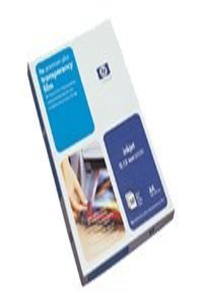 HP Premium Plus Inkjet Transparency Film: 50 Sheets, A4 - C7029A