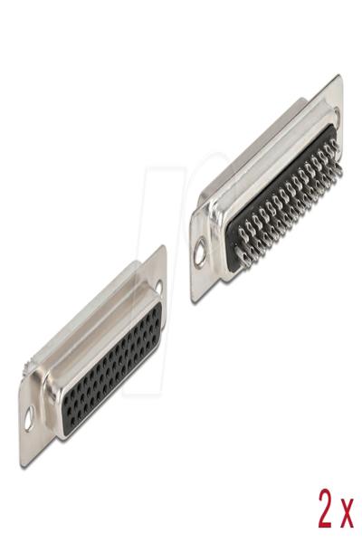 Delock Datakontakt - HD-44 (F) (2-pack) - 66718