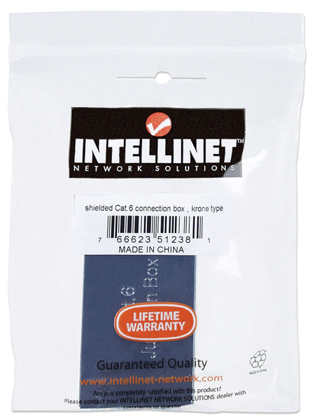 Cat6 anslutningsbox FTP Silver Ansluter två skärmade Cat6-kablar utan att använda kopplingar - 512381