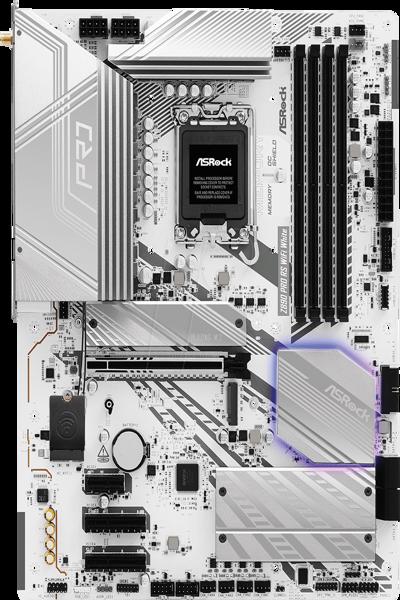 ASRock Z890 Pro RS WiFi White - 90-MXBQC0-A0UAYZ