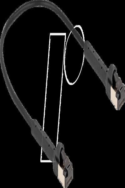 Câble patch Delock - RJ-45 (M) coudé jusqu'à 60° vers RJ-45 (M) coudé jusqu'à 60°