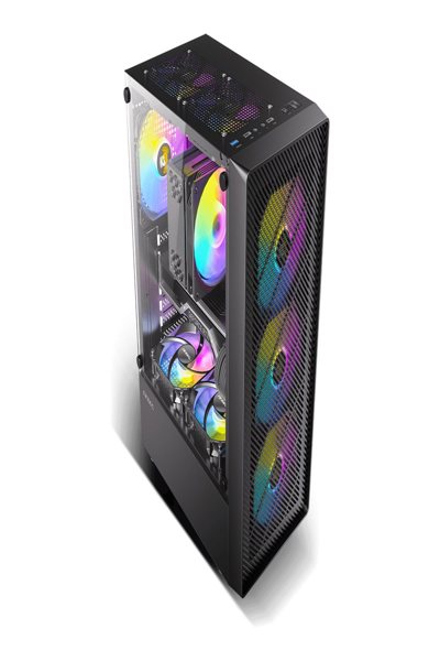 Antec AX26 RGB Elite Mid Tower Gaming Bl - Mini tower - 0-761345-10199-8