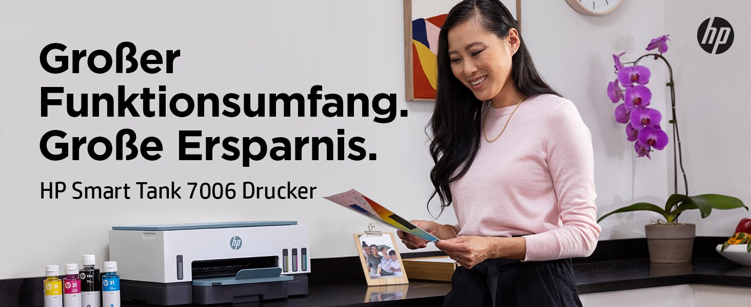 HP Printer Smart Tank 7006 All-in-One - Inkjet - Colored - 28B55A#BHC