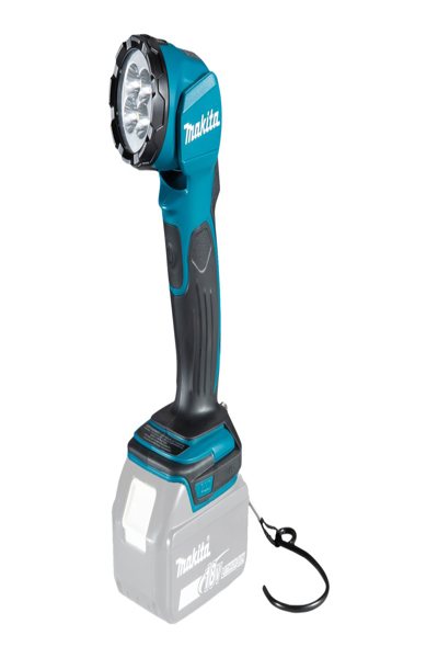 Makita DML815 - Hand flashlight - Black - Turquoise - Plastic - Buttons - LED - 160 lm