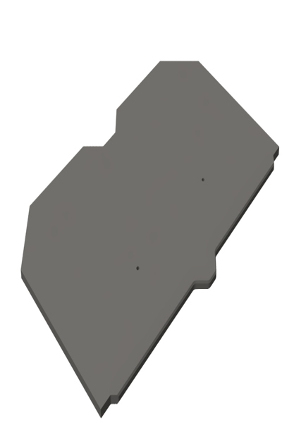 Zebra Mounting component (shelf) - CS-CAB-SHV