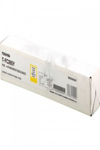 Toner jaune Toshiba TFC26SY d'origine